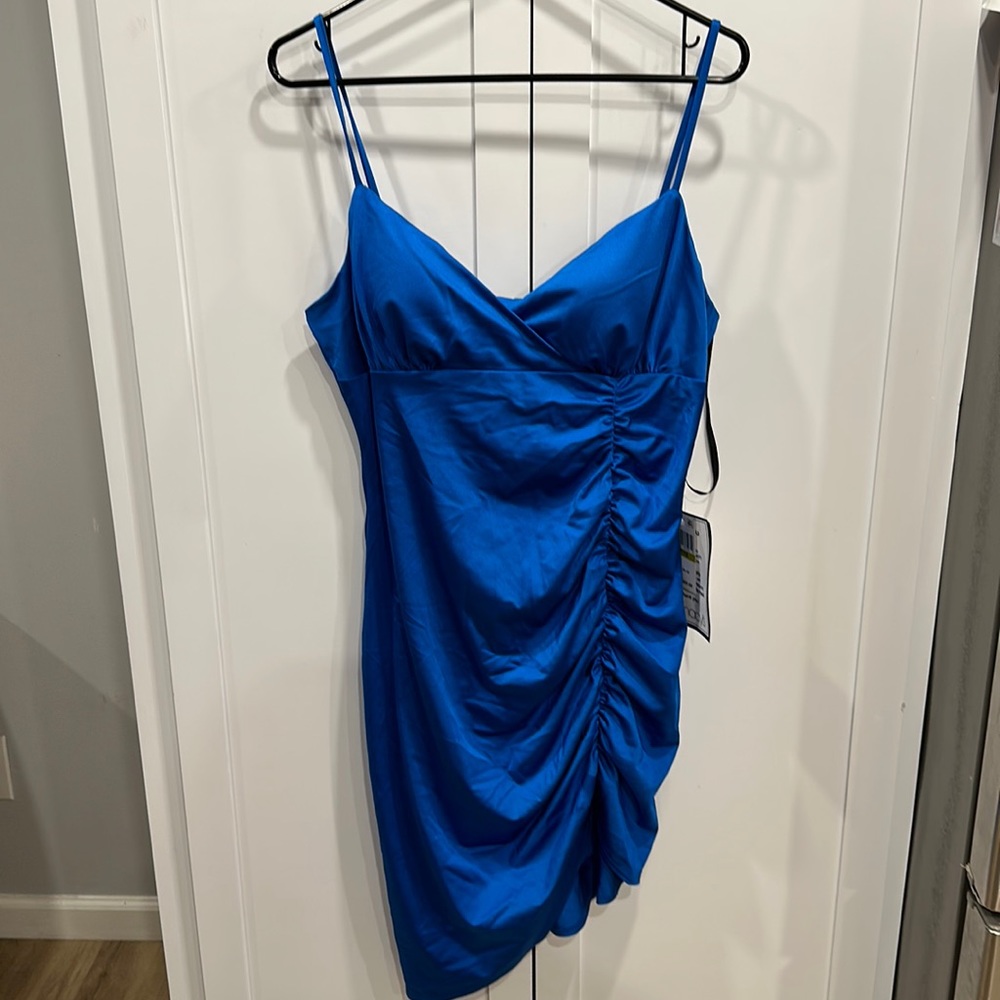 B. Darlin Blue Dress Size 17/18 Brand New with Tags